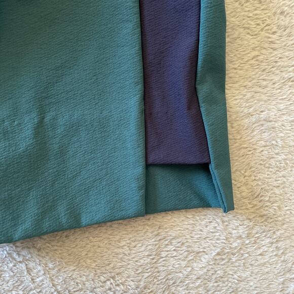 Golftini Pants Womens XL Green Track Stripe Side Zip Stretch Golf Performance - Picture 5 of 7